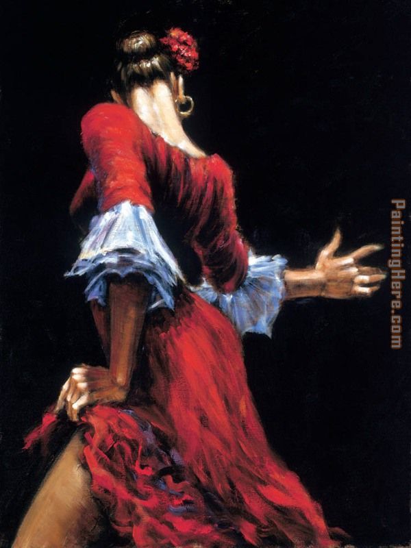 Fabian Perez Flamenco Dancer II